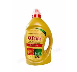 Гель для прання Frisk PREMIUM GOLD COLOR GEL 3,7 л
