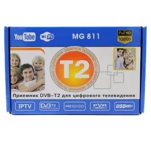 Цифровой Тюнер Т2 DV3 - Megogo MG811 (пластик)