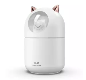 Увлажнитель воздуха H2O Humidifier USB с котиком на 300мл / 8023