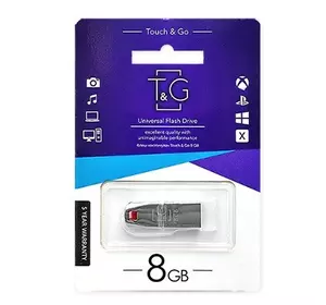 USB флеш T&G метал серия 8GB/ TG115 (Гарантия 3года)