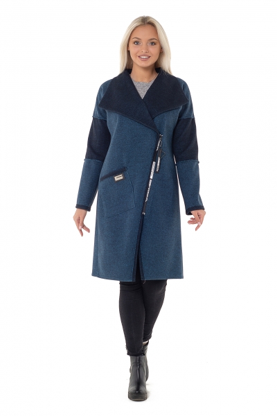 Купить Женское пальто — кардиган MAINSTREAM (цвет мурена) оптом -Кардиганы от Vicco